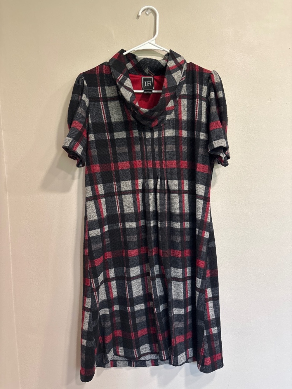 JH Plaid Print Dress